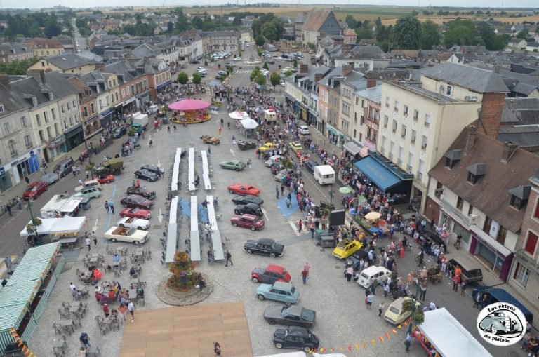 la parade vue du ciel